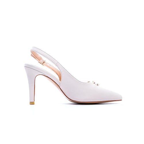 صندل بوينت ون النسائي بكعب إسفيني وأصابع مغلقة-36-...