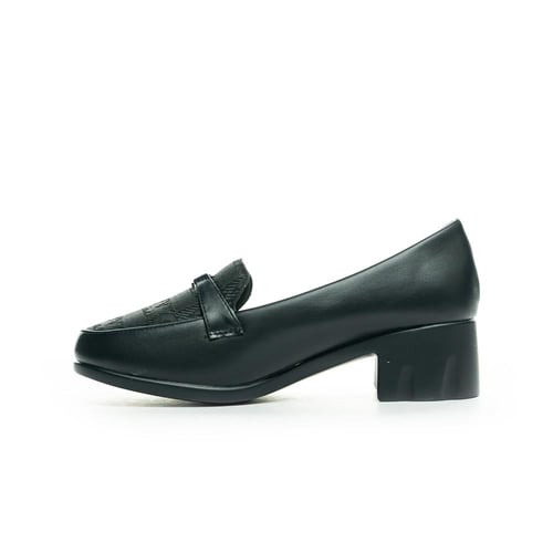 حذاء لوفر كاجوال كلاسيك بكعب قصير مريح | PointOne...