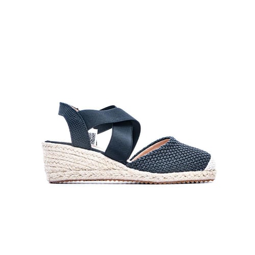 حذاء بكعب إسفيني خيش أنيق مريح | PointOne 45-108