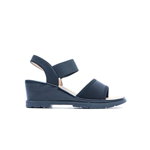 صندل بوينت ون النسائي بكعب إسفيني وأصابع مغلقة-42-...