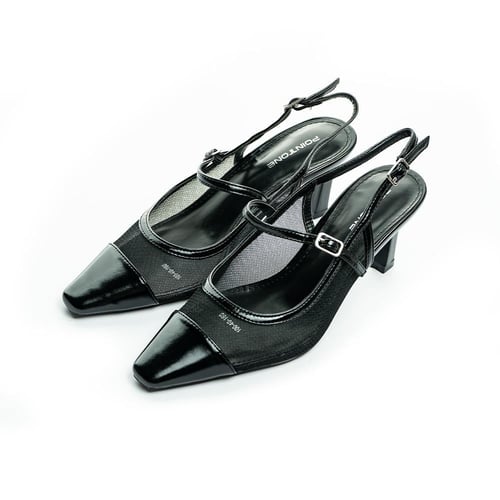 صندل كلاسيك نسائي وكعب ستيليتو مكشوف من بوينت ون_4...