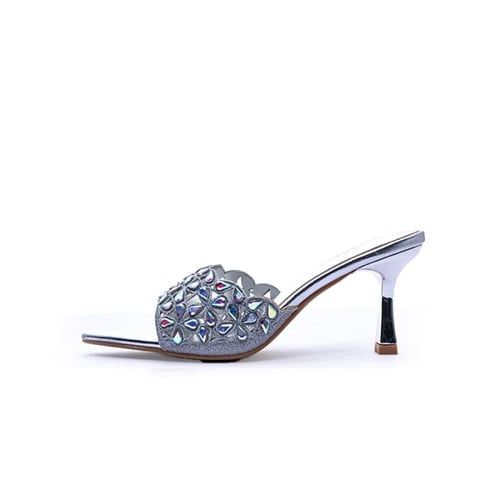 صندل كعب للسهرة نسائي من بوينت ون 118