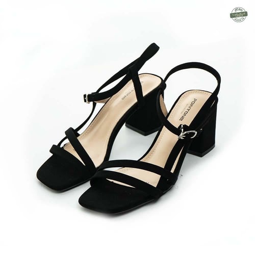 صندل بكعب متوسط سهرات أنيق | PointOne 26-222