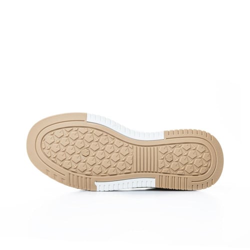 حذاء رياضي رجالي أسود وأبيض كاجوال مريح موديل 575