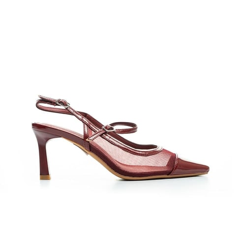 صندل كلاسيك نسائي وكعب ستيليتو مكشوف من بوينت ون_4...