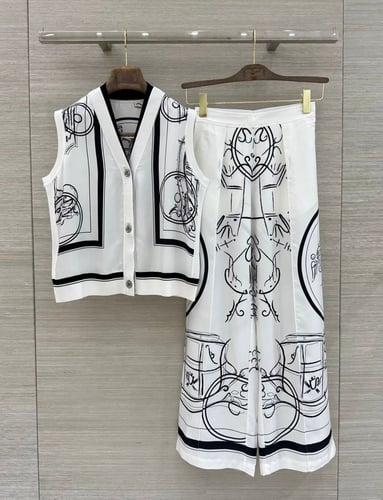 Armani pants and top set