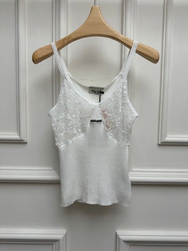 Knit top miumiu