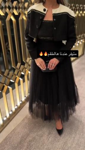 فستان وجاكيت فخم0336