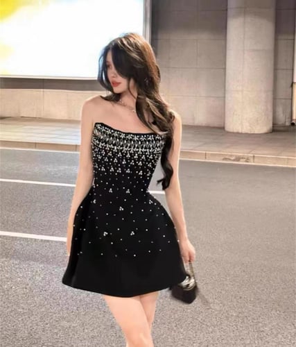 فستان قصير وطويل0360