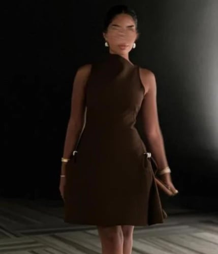 فستان طويل وقصير0231