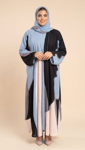 عباية شيفون مطبوعه