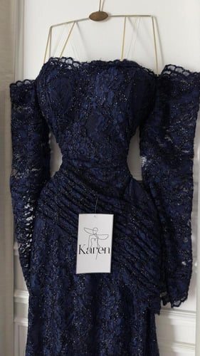 فستان مايان كحلي