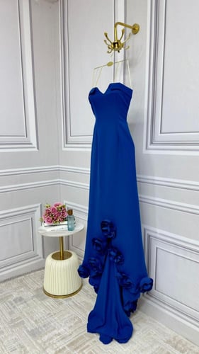 فستان ناعم بخامة الباربي الراقي