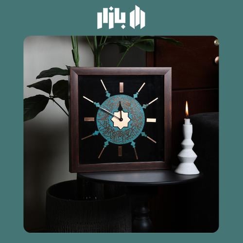 ساعة الجدار - أناقة الوقت في تصميم فريد