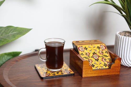 قاعدة الشاي - استكنان