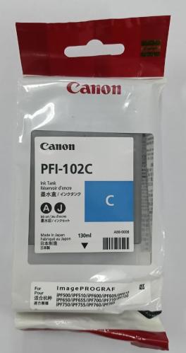 canon PFI- 102C ink for imagePROGRAF iPF500/iPF510...