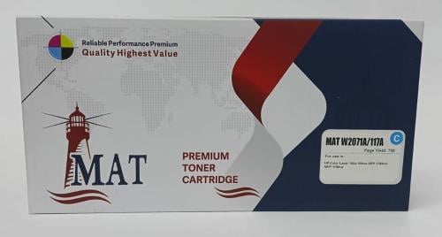 MAT Toner 117 A W 2073 A Cyan