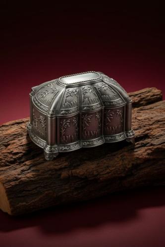 علبة كلاسيك بيضاوي