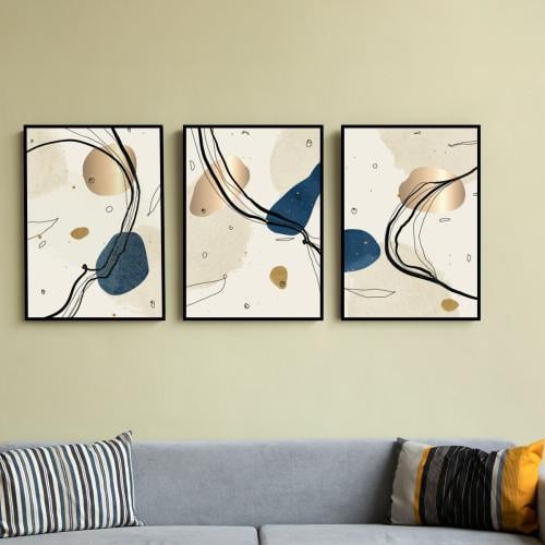 لوحات جدارية ثلاثية مميزة