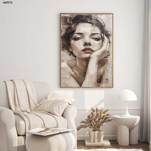 لوحات جدارية انثوية بطابع هادي