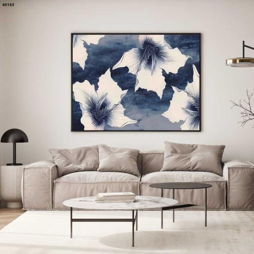 لوحات جدارية فن تجريدي لغرفة المعيشة