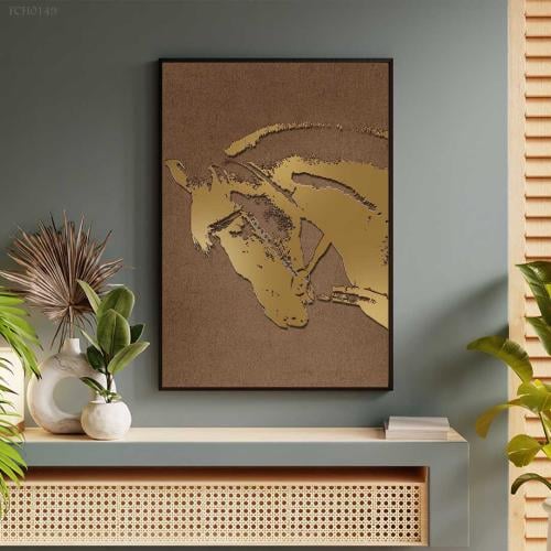 لوحات جدارية خيل عربي