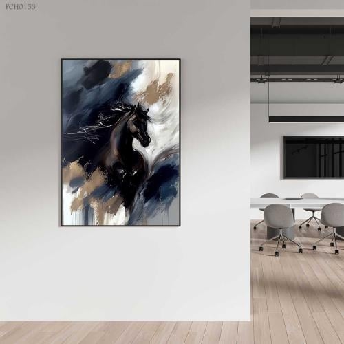 لوحة ديكور جداري للطبلون بأسلوب هندسي عصري