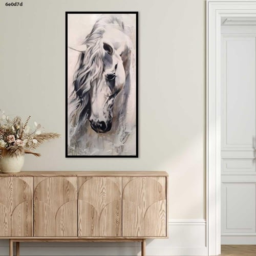 لــــوحات جدارية فنية خيول