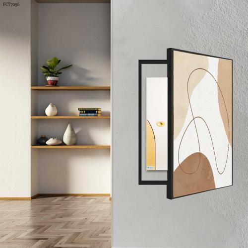 لوحة ديكور لإخفاء الطبلون إضافة عصرية للمنزل