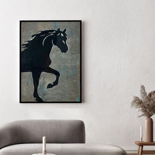 لوحات جبسيه مع اكريليك