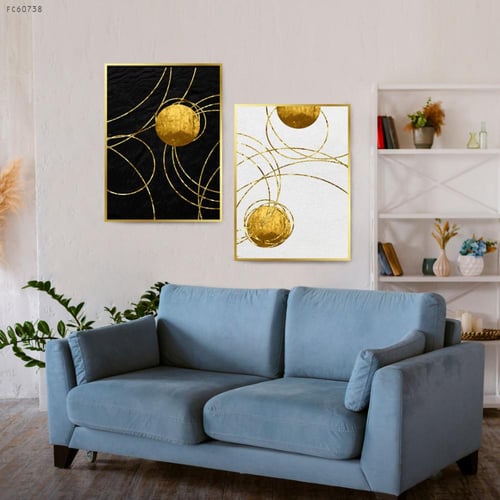 لوحات ثنائية للحوائط الكبيرة