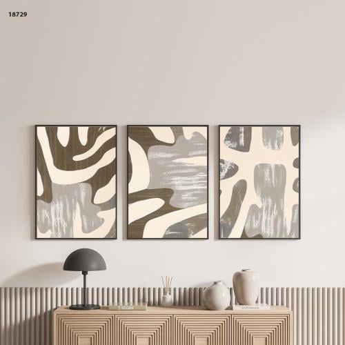 لوحات ديكور جداري مودرن ثلاثية