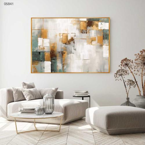 لوحات فن تجريدي بتفاصيل دقيقة