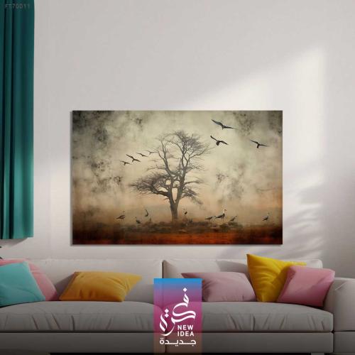 لوحات فن تجريدي لمسة فنية