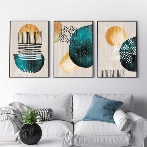 لوحات ثلاثية مودرن