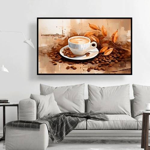 لوحة جدارية بتصميم راقي للبيت