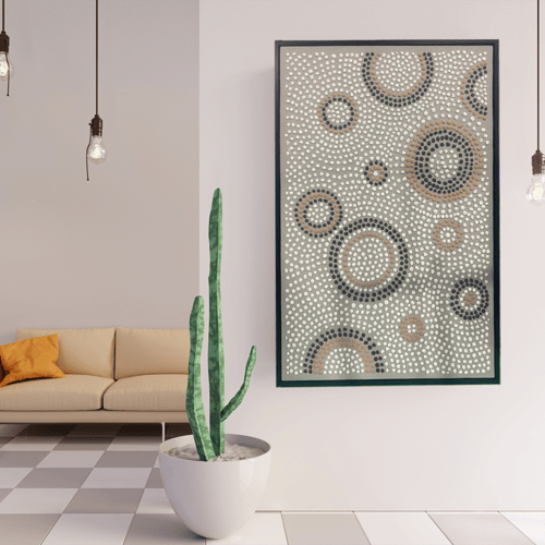 لوحات جبسيه نقاط