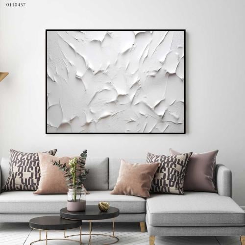 لوحة تجريدية معاصرة بلمسة فنية