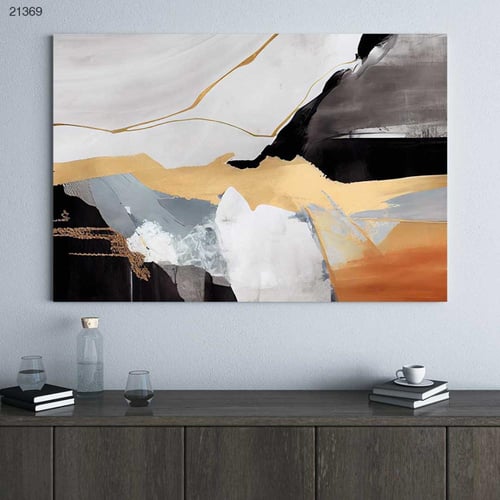 لوحات فن تجريدي بطابع مميز