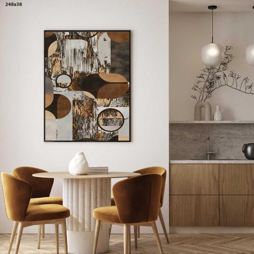 لوحات جدارية تجريدية فخمة