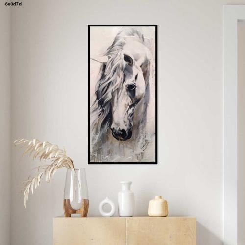 لــــوحات جدارية فنية خيول