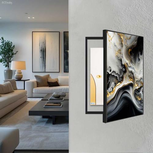 لوحة فنية ديكور لإخفاء الطبلون للبيت العصري