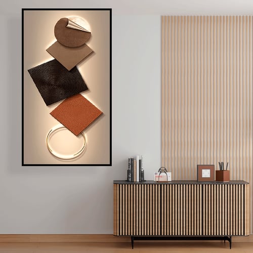 لوحات فنية ابتكارية فن تجريدي