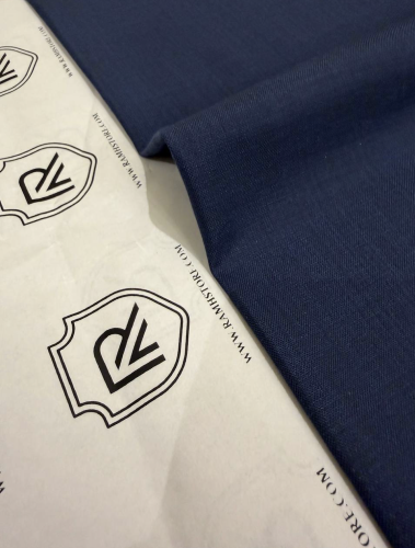 قماش رجالي- شتوي كحلي كشمري النقشة الايطالية