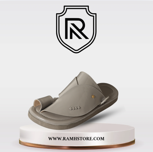 حذاء شرقي - رصاصي لامع