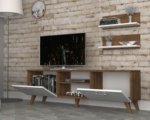 طاولة تلفاز (صناعة تركية) موديل Monde