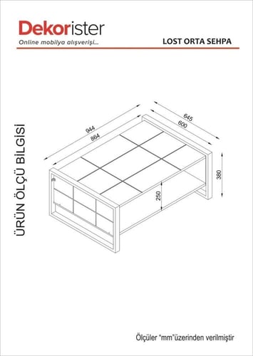 طاولة قهوة تصميم حديث