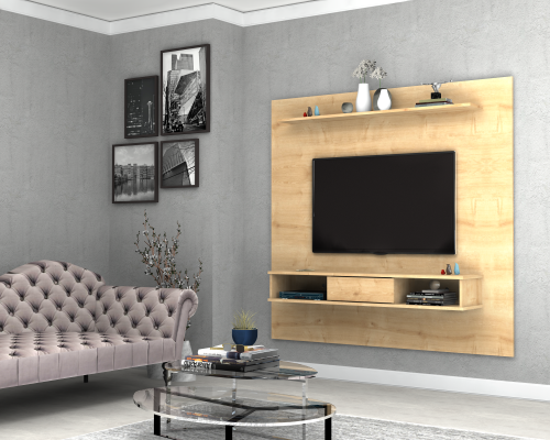 طاولة تلفزيون (صناعة تركية) موديل sline - جوزي