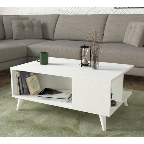 طاولة قهوة Seddra لون ابيض