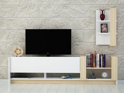 طاولة تلفاز لونين (صناعة تركية) Kazablanka